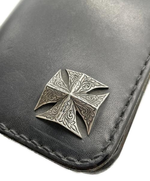 BIG TWIN（ビッグツイン）BIG TWIN (ビッグツイン) ウォレット ブラックの古着・服飾アイテム