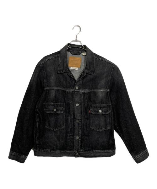 LEVI'S PReMIUM（リーバイス プレミアム）LEVI'S PReMIUM (リーバイス プレミアム) デニムジャケット ブラック サイズ:Lの古着・服飾アイテム