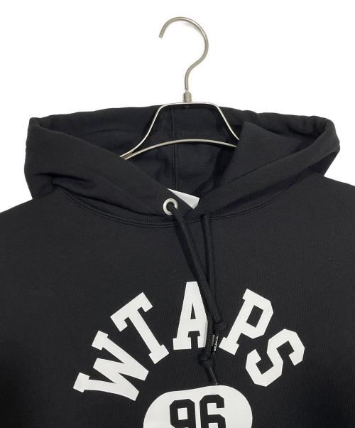Champion（チャンピオン）Champion (チャンピオン) WTAPS (ダブルタップス) プルオーバーパーカー ブラック サイズ:Lの古着・服飾アイテム