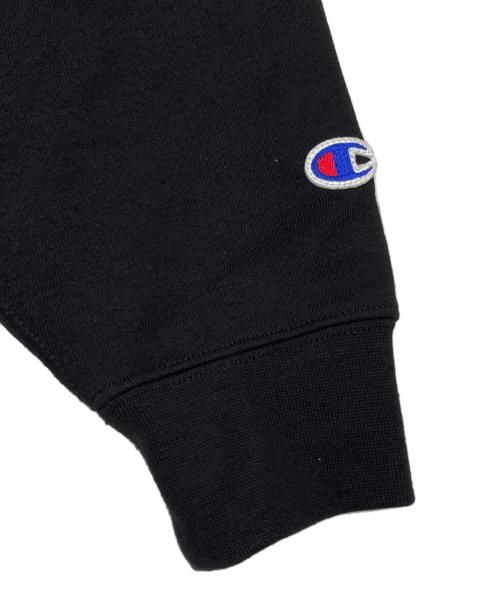 Champion（チャンピオン）Champion (チャンピオン) WTAPS (ダブルタップス) プルオーバーパーカー ブラック サイズ:Lの古着・服飾アイテム