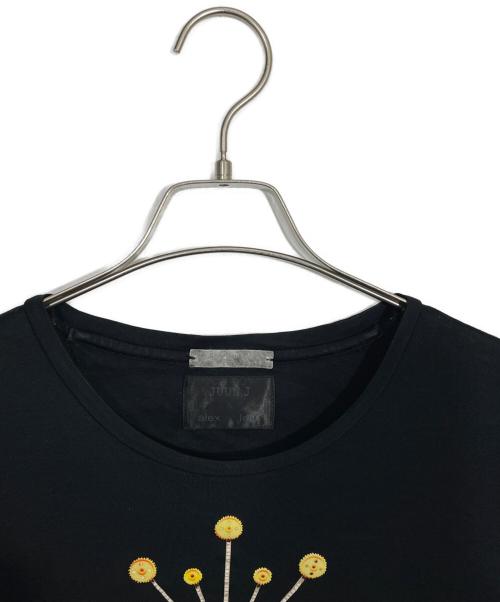 JUUN.J（ジュン・ジー）JUUN.J (ジュン・ジー) alex and felix Tシャツ ブラック サイズ:48の古着・服飾アイテム