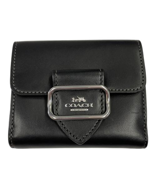 COACH（コーチ）COACH (コーチ) スモールモーガンウォレット ブラックの古着・服飾アイテム