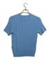 POLO RALPH LAUREN (ポロ・ラルフローレン) ポニー刺繍半袖ニット スカイブルー サイズ:M 未使用品：7000円