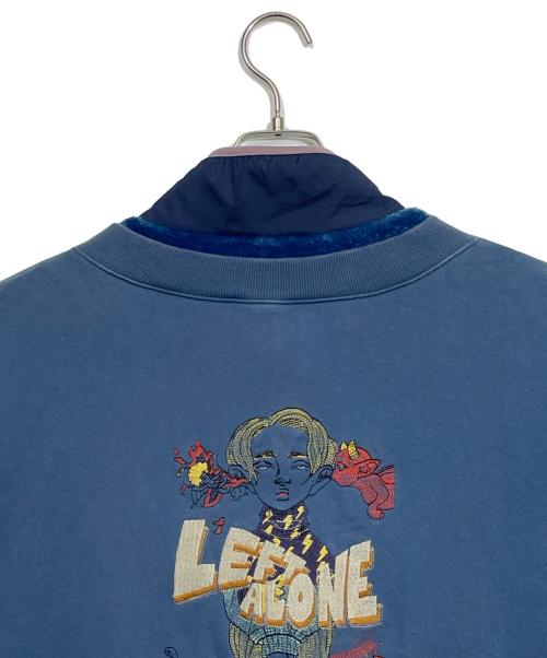 Left Alone（レフトアローン）Left Alone (レフトアローン) ハーフジップスウェット サイズ:Mの古着・服飾アイテム