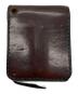 NO BRAND (ノーブランド) シルバー付ショートウォレット ブラウン：25000円