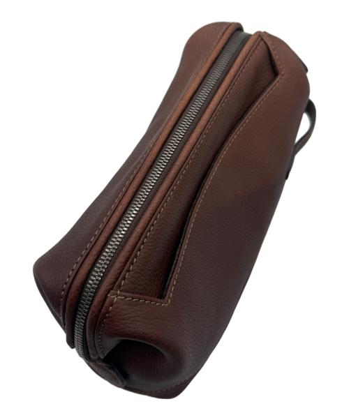 土屋鞄（ツチヤカバン）土屋鞄 (ツチヤカバン) セカンドバッグ ブラウンの古着・服飾アイテム