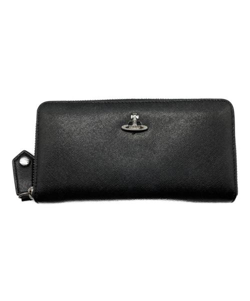 Vivienne Westwood（ヴィヴィアンウエストウッド）Vivienne Westwood (ヴィヴィアンウエストウッド) 長財布 ブラックの古着・服飾アイテム