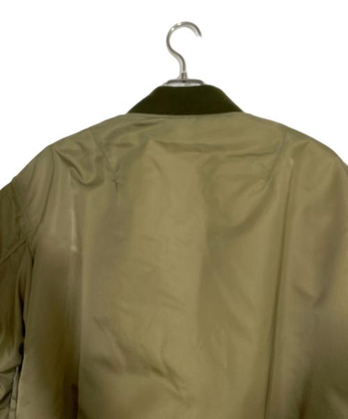 HOUSTON（ヒューストン）HOUSTON (ヒューストン) フライトジャケット オリーブ サイズ:42の古着・服飾アイテム