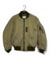 HOUSTON（ヒューストン）の古着「フライトジャケット」｜オリーブ