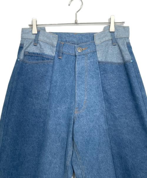DANKE SCHON（ダンケ シェーン）DANKE SCHON (ダンケ シェーン) デニムパンツ ブルー サイズ:Sの古着・服飾アイテム