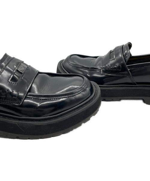 Onitsuka Tiger（オニツカタイガー）Onitsuka Tiger (オニツカタイガー) TIGER LOAFER ブラック サイズ:24の古着・服飾アイテム