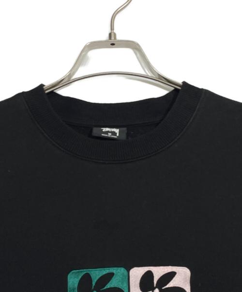 stussy（ステューシー）stussy (ステューシー) スウェット ブラック サイズ:Mの古着・服飾アイテム