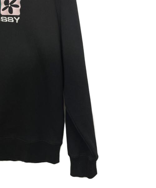 stussy（ステューシー）stussy (ステューシー) スウェット ブラック サイズ:Mの古着・服飾アイテム