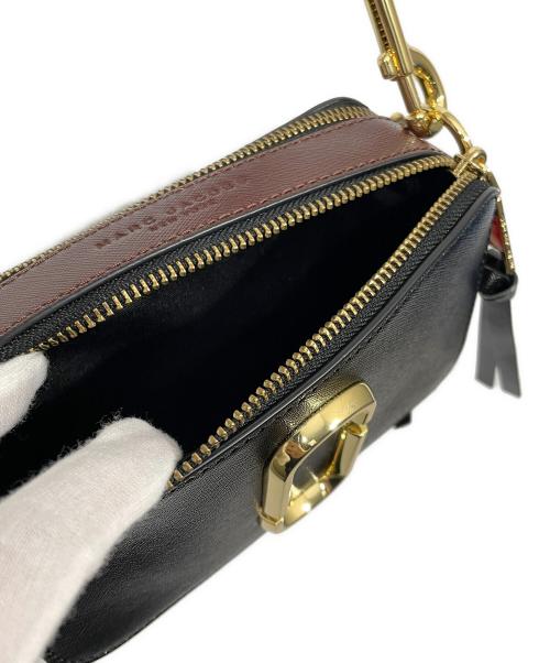 MARC JACOBS（マークジェイコブス）MARC JACOBS (マークジェイコブス) ショルダーバッグ ブラック×ブラウンの古着・服飾アイテム