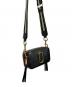 中古・古着 MARC JACOBS (マークジェイコブス) ショルダーバッグ ブラック×ブラウン：11000円
