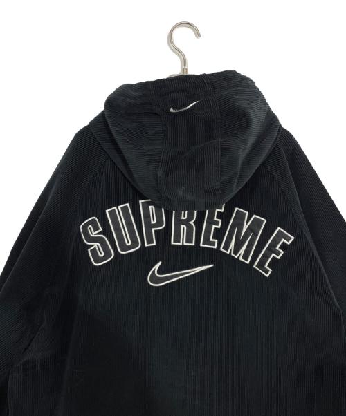 SUPREME（シュプリーム）SUPREME (シュプリーム) NIKE (ナイキ) コーデュロイアーチロゴ ブラック サイズ:XLの古着・服飾アイテム