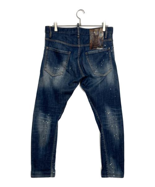 DSQUARED2（ディースクエアード）DSQUARED2 (ディースクエアード) デニムパンツ ブルー サイズ:48の古着・服飾アイテム