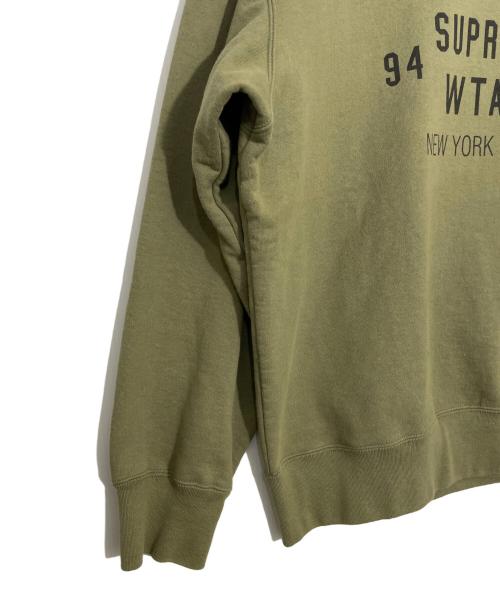 WTAPS（ダブルタップス）WTAPS (ダブルタップス) Supreme (シュプリーム) クルーネックスウェット オリーブ サイズ:Lの古着・服飾アイテム