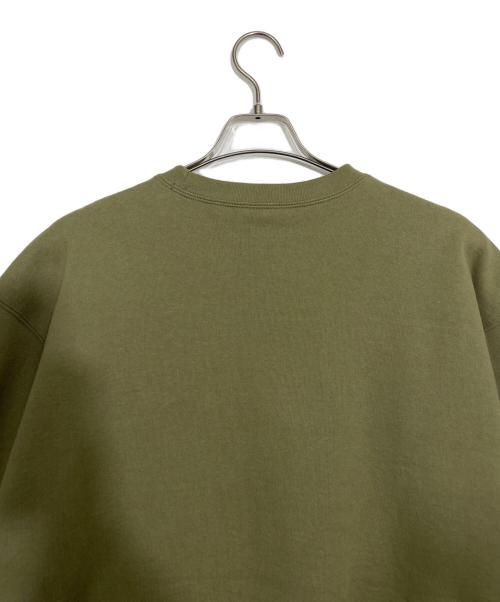 WTAPS（ダブルタップス）WTAPS (ダブルタップス) Supreme (シュプリーム) クルーネックスウェット オリーブ サイズ:Lの古着・服飾アイテム