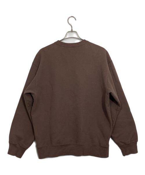 SUPREME（シュプリーム）SUPREME (シュプリーム) クルーネックスウェット ブラウン サイズ:Lの古着・服飾アイテム