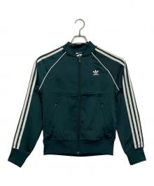 adidas（アディダス）の古着「トラックジャケット」｜グリーン