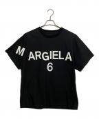 MM6 Maison Margielaエムエムシックスメゾンマルジェラ）の古着「Tシャツ」｜ブラック