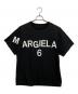 MM6 Maison Margiela（エムエムシックスメゾンマルジェラ）の古着「Tシャツ」｜ブラック
