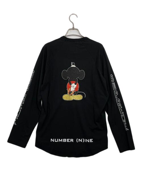 NUMBER (N)INE（ナンバーナイン）NUMBER (N)INE (ナンバーナイン) SUPREME (シュプリーム) ロングスリーブTシャツ ブラック サイズ:Mの古着・服飾アイテム