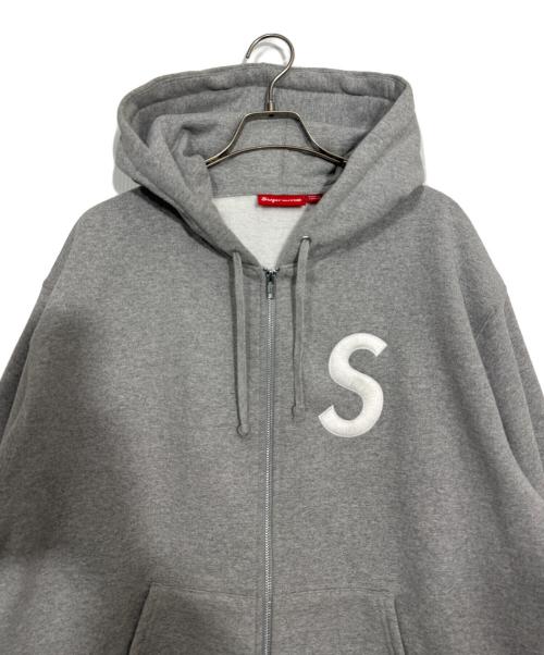 SUPREME（シュプリーム）SUPREME (シュプリーム) ジップパーカー ライトグレー サイズ:Lの古着・服飾アイテム