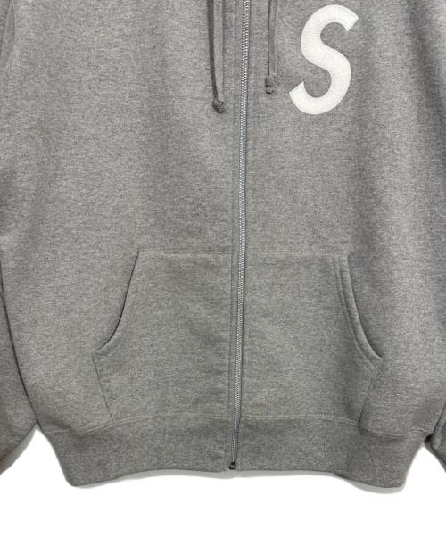 SUPREME（シュプリーム）SUPREME (シュプリーム) ジップパーカー ライトグレー サイズ:Lの古着・服飾アイテム