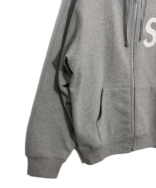 SUPREME（シュプリーム）SUPREME (シュプリーム) ジップパーカー ライトグレー サイズ:Lの古着・服飾アイテム