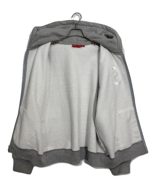 SUPREME（シュプリーム）SUPREME (シュプリーム) ジップパーカー ライトグレー サイズ:Lの古着・服飾アイテム