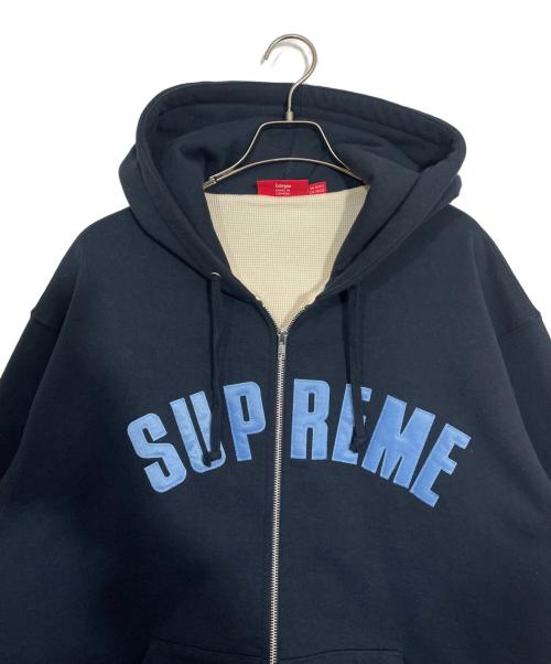 SUPREME（シュプリーム）SUPREME (シュプリーム) ジップパーカー ネイビー サイズ:Lの古着・服飾アイテム