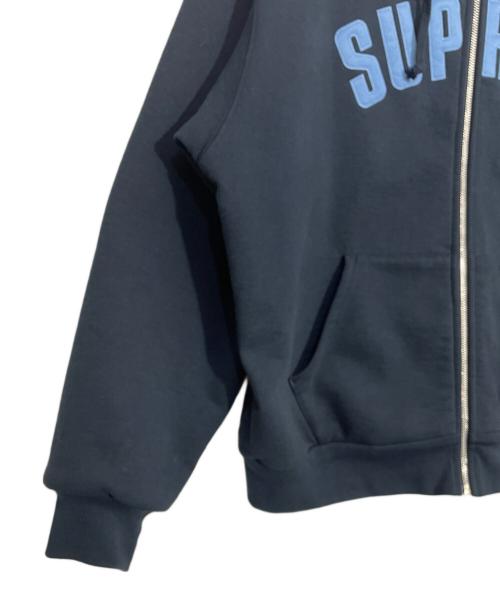 SUPREME（シュプリーム）SUPREME (シュプリーム) ジップパーカー ネイビー サイズ:Lの古着・服飾アイテム