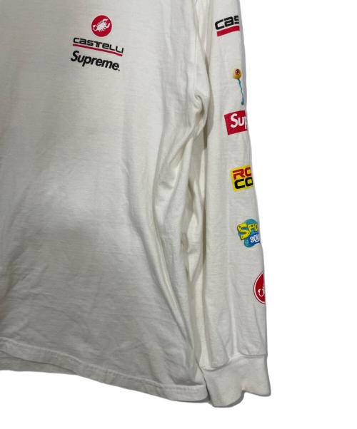 SUPREME（シュプリーム）Supreme (シュプリーム) ロングスリーブTシャツ ホワイト サイズ:Lの古着・服飾アイテム