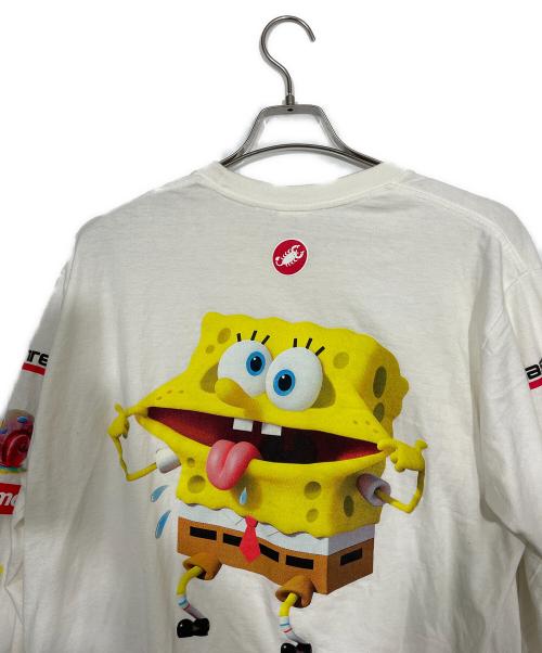 SUPREME（シュプリーム）Supreme (シュプリーム) ロングスリーブTシャツ ホワイト サイズ:Lの古着・服飾アイテム