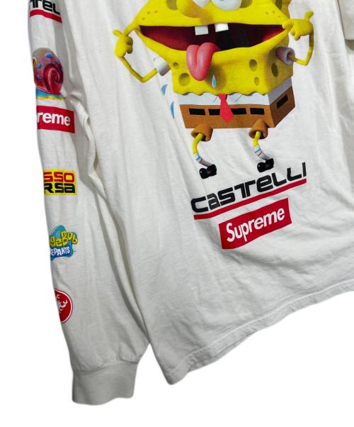 SUPREME（シュプリーム）Supreme (シュプリーム) ロングスリーブTシャツ ホワイト サイズ:Lの古着・服飾アイテム