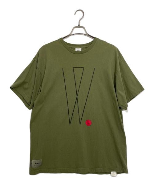 WTAPS（ダブルタップス）WTAPS (ダブルタップス) 半袖Tシャツ オリーブ サイズ:X03の古着・服飾アイテム