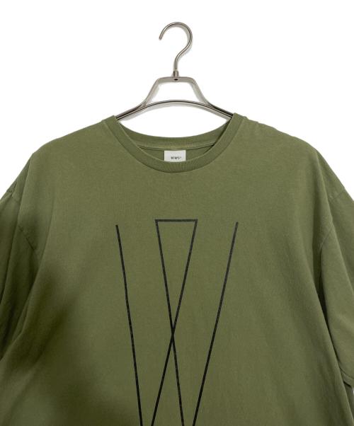 WTAPS（ダブルタップス）WTAPS (ダブルタップス) 半袖Tシャツ オリーブ サイズ:X03の古着・服飾アイテム