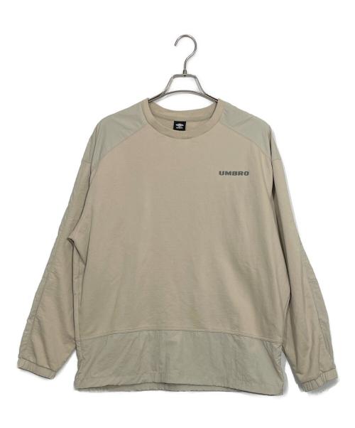 UMBRO（アンブロ）UMBRO (アンブロ) スウェットシャツ ベージュ サイズ:Ｌの古着・服飾アイテム