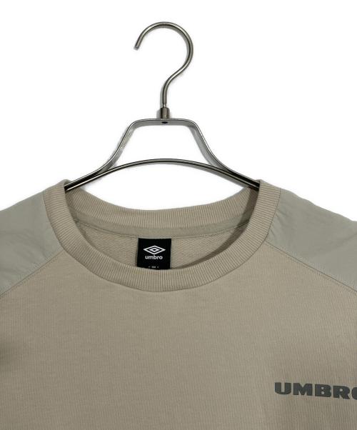 UMBRO（アンブロ）UMBRO (アンブロ) スウェットシャツ ベージュ サイズ:Ｌの古着・服飾アイテム