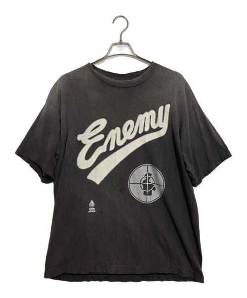 SAINT MICHAEL（セントマイケル）SAINT MICHAEL (セントマイケル) PUBLIC ENEMY (パブリック エネミー) Tシャツ チャコールグレー サイズ:Lの古着・服飾アイテム