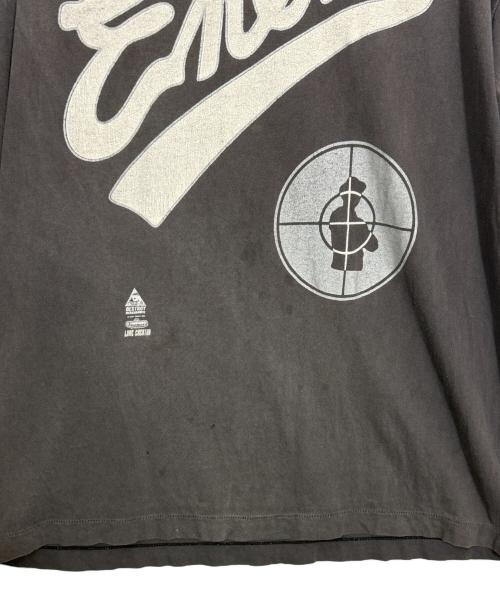 SAINT MICHAEL（セントマイケル）SAINT MICHAEL (セントマイケル) PUBLIC ENEMY (パブリック エネミー) Tシャツ チャコールグレー サイズ:Lの古着・服飾アイテム