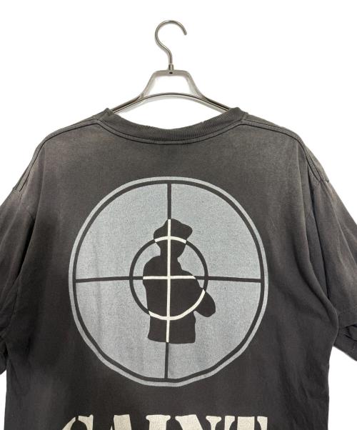 SAINT MICHAEL（セントマイケル）SAINT MICHAEL (セントマイケル) PUBLIC ENEMY (パブリック エネミー) Tシャツ チャコールグレー サイズ:Lの古着・服飾アイテム