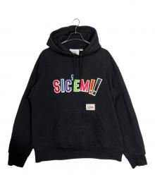 WTAPS×SUPREME（ダブルタップス×シュプリーム）の古着「プルオーバーパーカー」｜ブラック