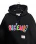 中古・古着 WTAPS (ダブルタップス) SUPREME (シュプリーム) プルオーバーパーカー ブラック サイズ:XL：17000円