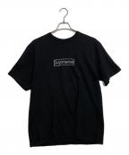 SUPREME×KAWSシュプリーム×カウズ）の古着「Tシャツ」｜ブラック