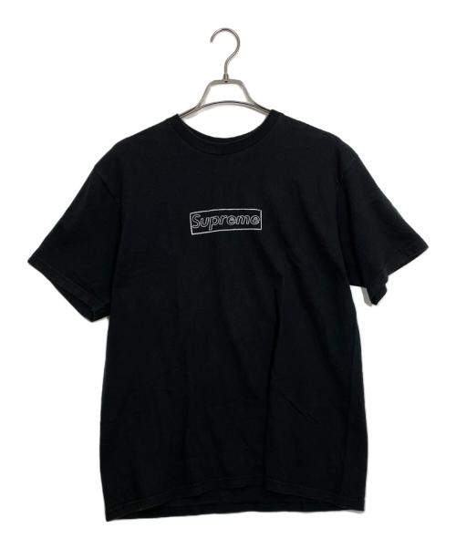 SUPREME（シュプリーム）Supreme (シュプリーム) KAWS (カウズ) Tシャツ ブラック サイズ:Lの古着・服飾アイテム