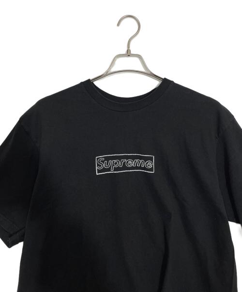 SUPREME（シュプリーム）Supreme (シュプリーム) KAWS (カウズ) Tシャツ ブラック サイズ:Lの古着・服飾アイテム
