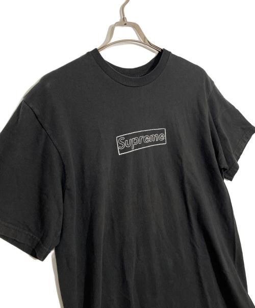 SUPREME（シュプリーム）Supreme (シュプリーム) KAWS (カウズ) Tシャツ ブラック サイズ:Lの古着・服飾アイテム